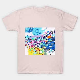 Jelly Bean Belly of Easter 1 Abstract Art T-Shirt